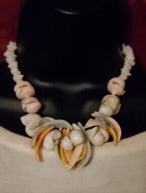 Pastel Multicolor Shell Necklace - Women Jewelry